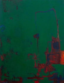 Robert O'Meara Abstract Composition Oil on Canvas