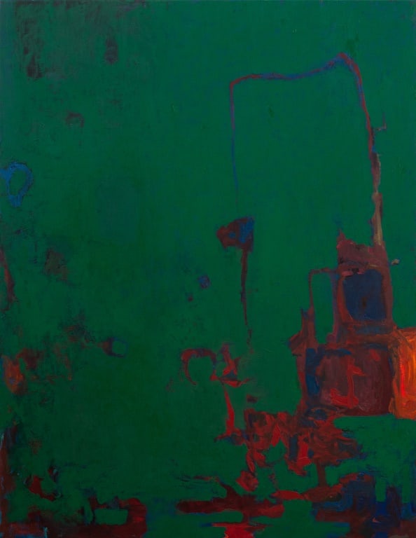 Robert O'Meara Abstract Composition Oil on Canvas (1 of 9)