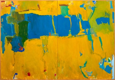 Robert O'Meara Abstract Composition Oil on Canvas