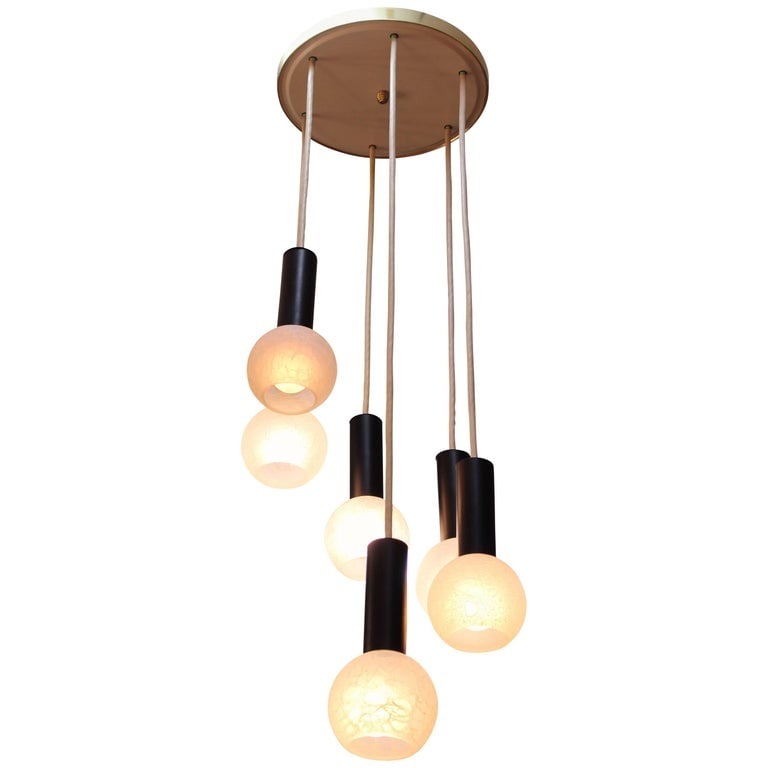 Stilnovo Style Mid-Century Cascade Chandelier (1 of 5)