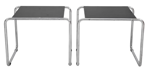 Marcel Breuer for Knoll "Laccio" Side Tables, 2