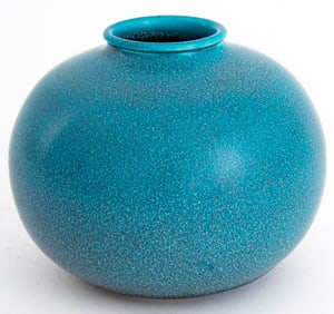 Thomas Bezanson Porcelain Ovoid Vase