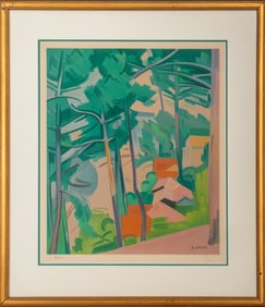 Andre Lhote "Les Arbres au Piquey" Lithograph