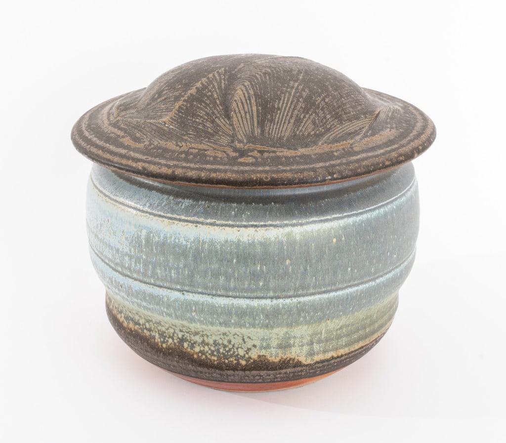 Karen Karnes Stoneware Covered Pot (1 of 7)