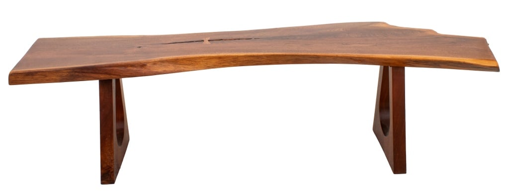 Nakashima Style Live Edge Walnut Coffee Table (1 of 10)