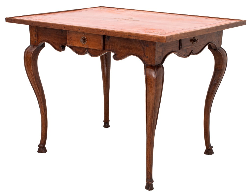 Louis XV Style Walnut and Beech Games Table (1 of 12)