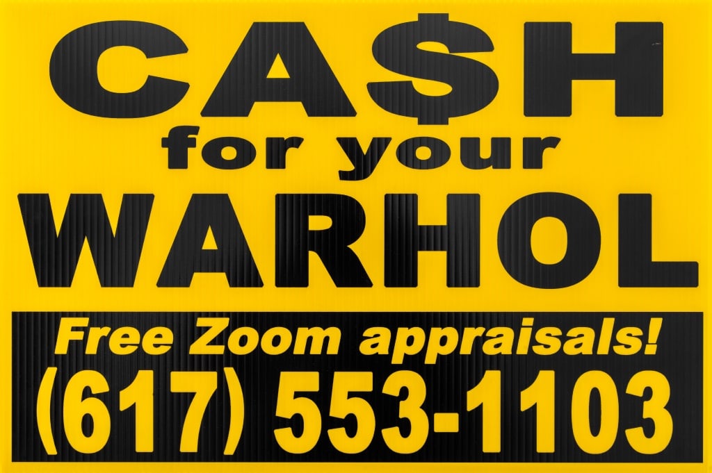 Geoff Hargadon "Cash for your Warhol" Screenprint (1 of 6)