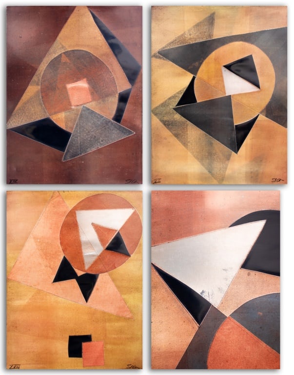 Sica "Orion" Mixed Media Lithographs, 4 (1 of 8)