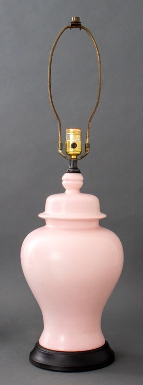 Porcelain Covered Ginger Jar Table Lamp (1 of 7)