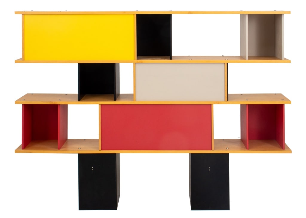 Charlotte Perriand Style Threetiered Shelf Unit Auction