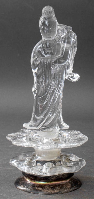 Gorham Sterling Mounted Figural Flower Frog (1 of 10)