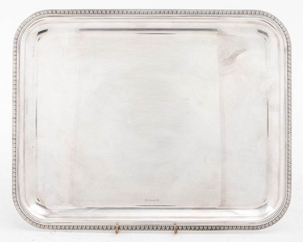 Christofle Silver Plate Rectangular Tray (1 of 8)