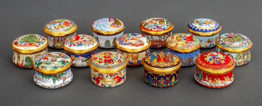 Halcyon Days Enamels Christmas Boxes, 13 (1 of 8)
