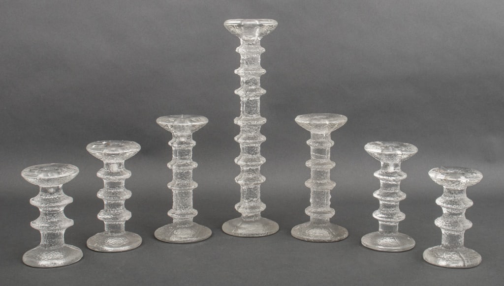 Timo Sarpaneva "Festivo" Glass Candlesticks, 7 (1 of 11)