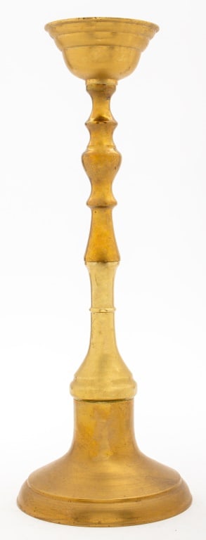 Ecclesiastical Brass Candle Pricket Stick (1 of 8)