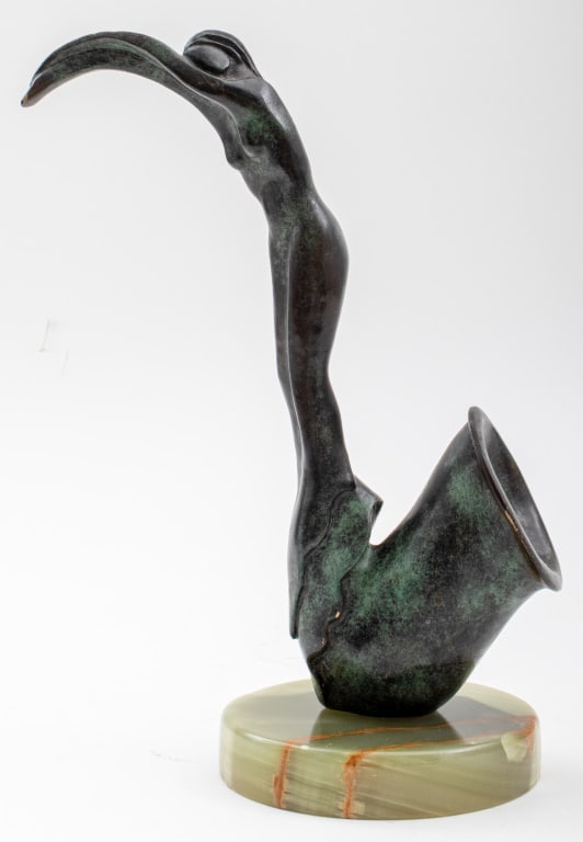 Jorge Coste Modern Abstract Bronze Sculpture (1 of 8)