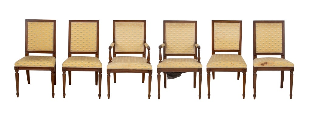 Louis XVI Style Dining Chairs, 6 (1 of 5)