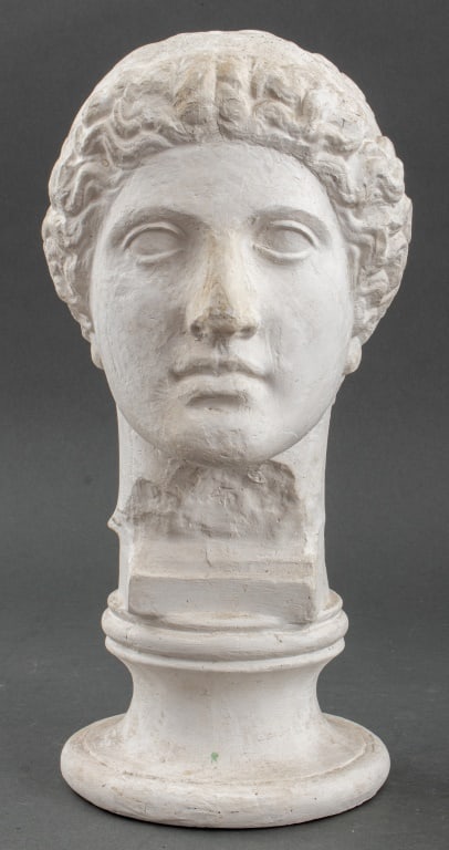 After the Antique Female Head Plaster Bust (1 of 10)