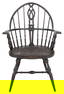 American Windsor Style Chair, 19th C.