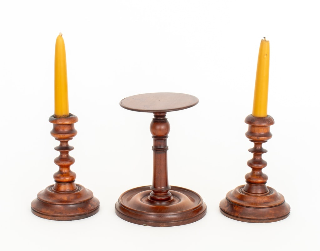 American Turned Maple Articles, 3 Pieces (1 of 5)