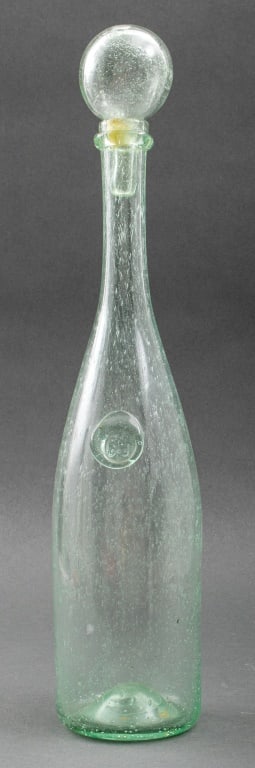 Biot French Bubble Glass Decanter Bottle (1 of 9)