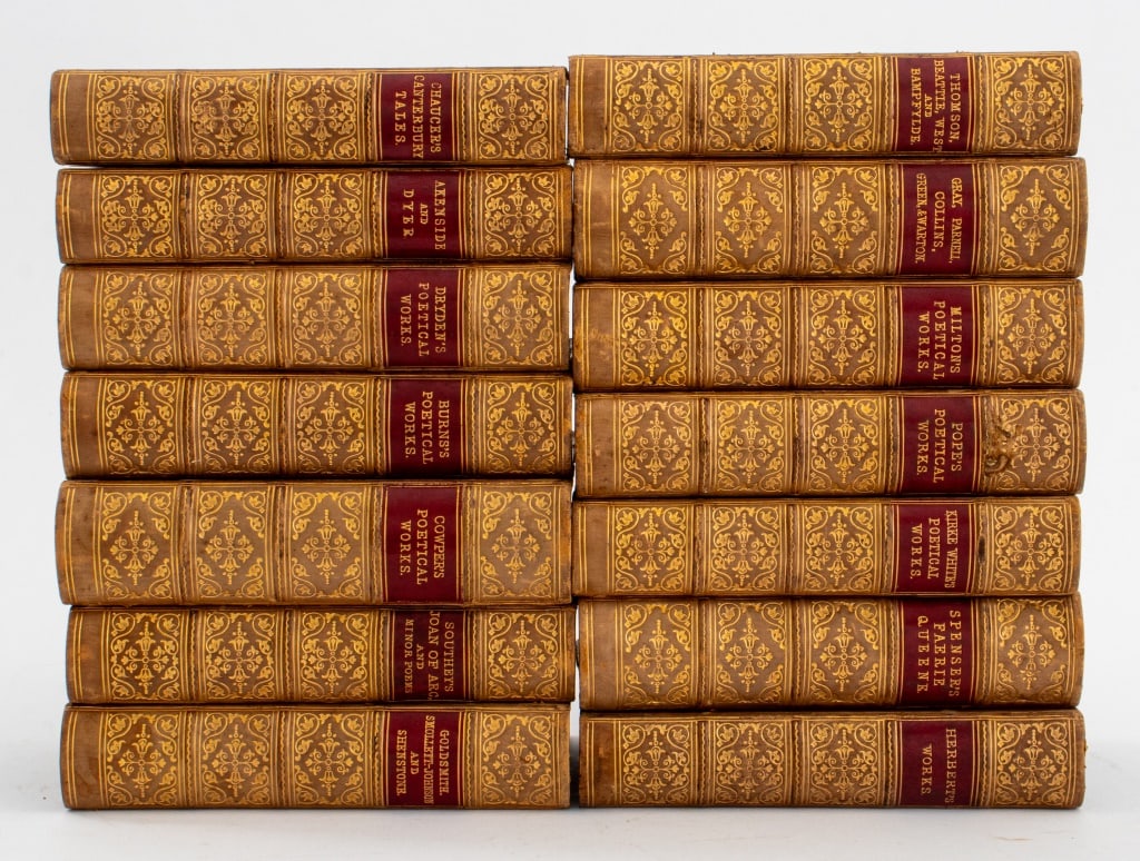 British Poetry and Prose Book Collection, 14 (1 of 7)