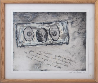 Zigi Ben-Haim "Untitled C-561" Mixed Media, 1998