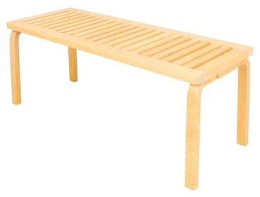 Alvar Aalto for Artek Mid-Century Modern 153 Bench