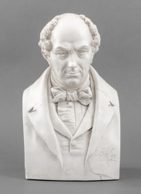 After Joseph Pitts Parian Bust of F.A. Cox, 1854