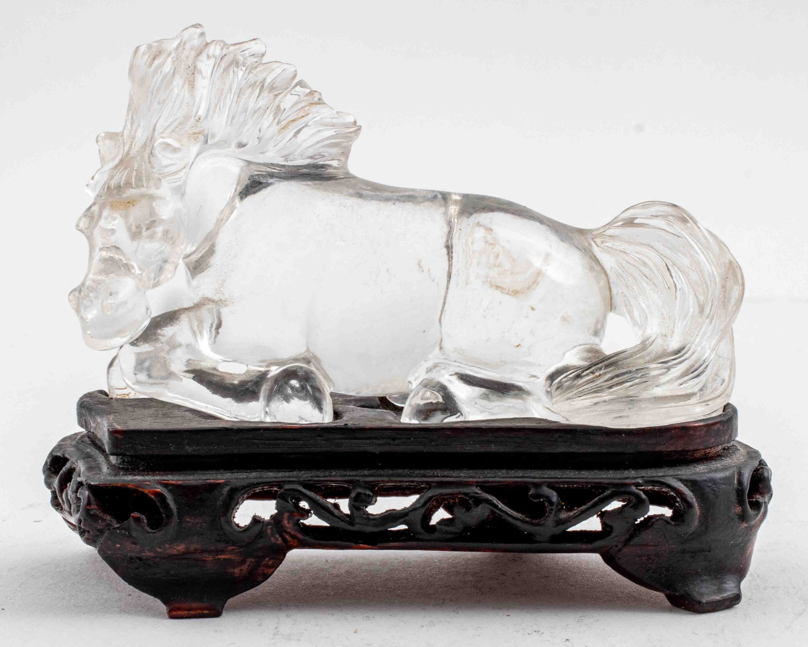 Chinese Rock Crystal Carving of a Horse (1 of 7)