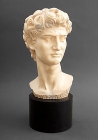 After Michelangelo Composite Bust of David