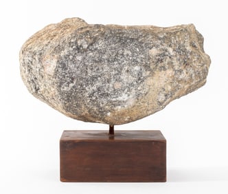Paula Meizner "Mask" Stone Sculpture