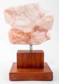 Joan Shapiro Modern Abstract Alabaster Sculpture