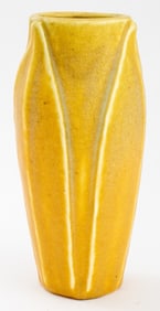 Rookwood Pottery Yellow Glazed Vase, 1917