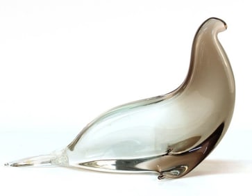 Licio Zanetti Mid-Century Modern Art Glass Seal