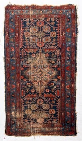 Kurdish Kilim Rug, 5' 1" x 2' 11"