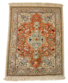 Persian Tabriz Rug, 4' 9" x 3' 3"