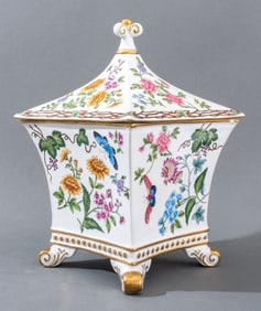 Chelsea House Pagoda Porcelain Covered Vessel