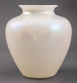 Steuben Verre de Soie Art Glass Vase