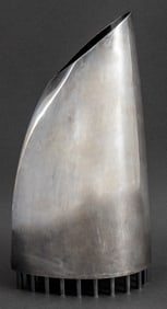 Lino Sabattini Architectural Silver Plate Vase