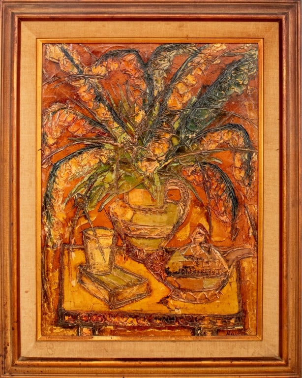 George Martin x Art Novo Still Life Oil on Canvas (1 of 13)