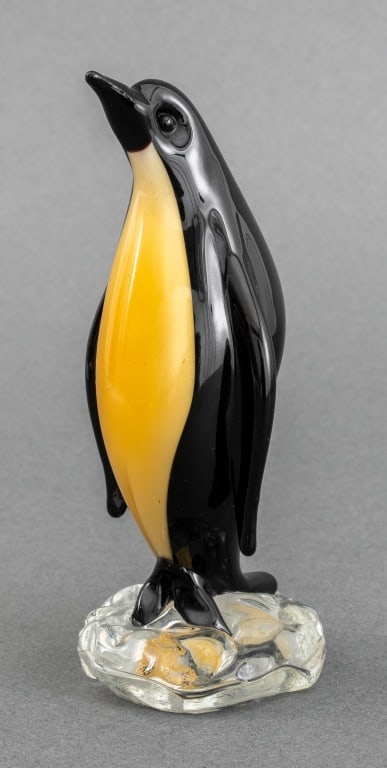 Murano Art Glass Penguin Sculpture (1 of 8)