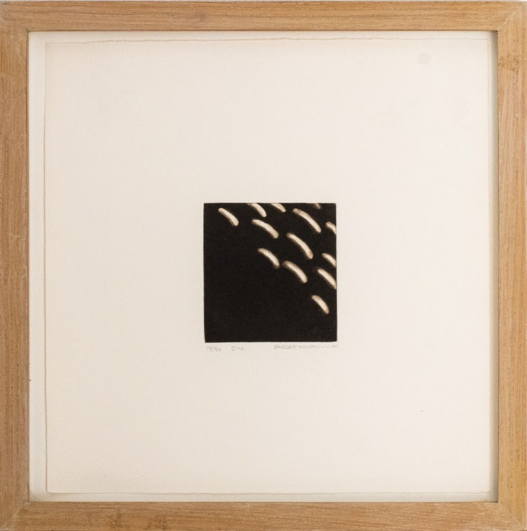 Seiko Tachibana "D-6" Etching, 1997 (1 of 5)