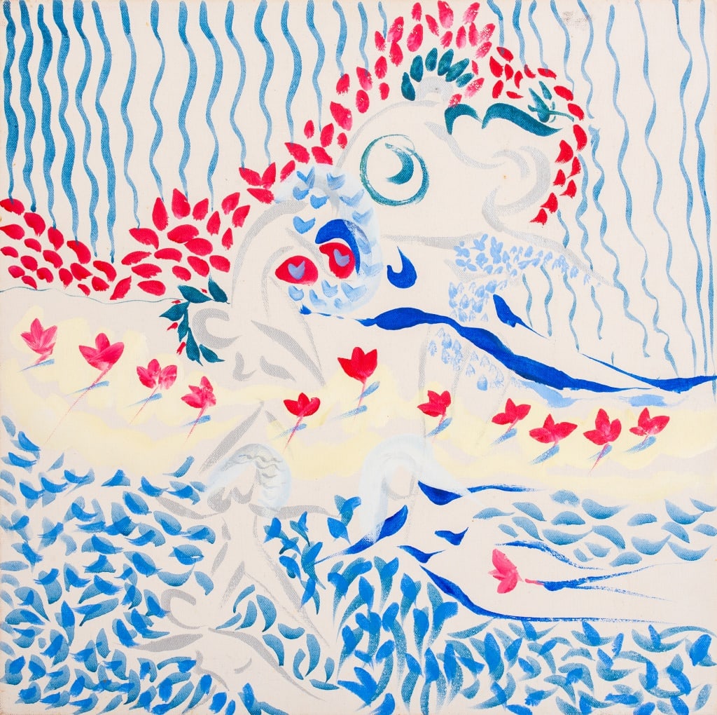 Eva Bouzard-Hui Abstract Composition Acrylic (1 of 7)