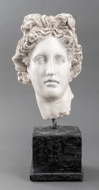 Head of the Apollo Belvedere Reproduction (1 of 9)