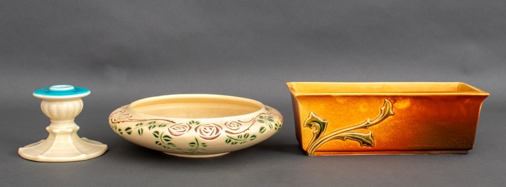 Rookwood, Etc. American Art Pottery, 3 Pcs. (1 of 6)