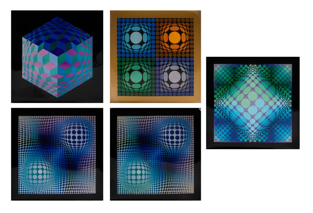 Victor Vasarely Editions du Griffon Prints, 5 (1 of 12)
