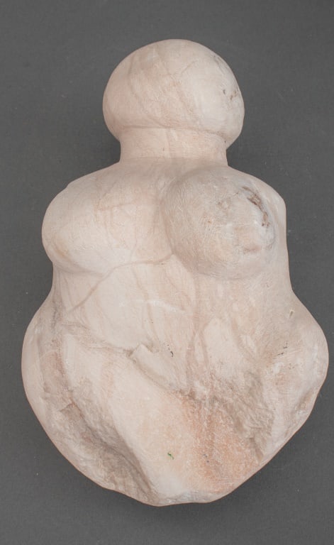 After Venus of Willendorf Carved Stone Sculpture (1 of 8)