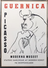 Pablo Picasso "Guernica" Museum Exhibition Poster