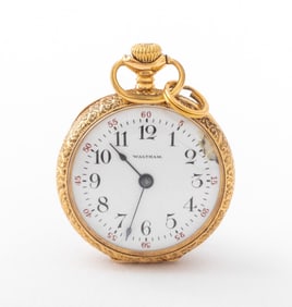 Waltham Open Face Pocket Watch